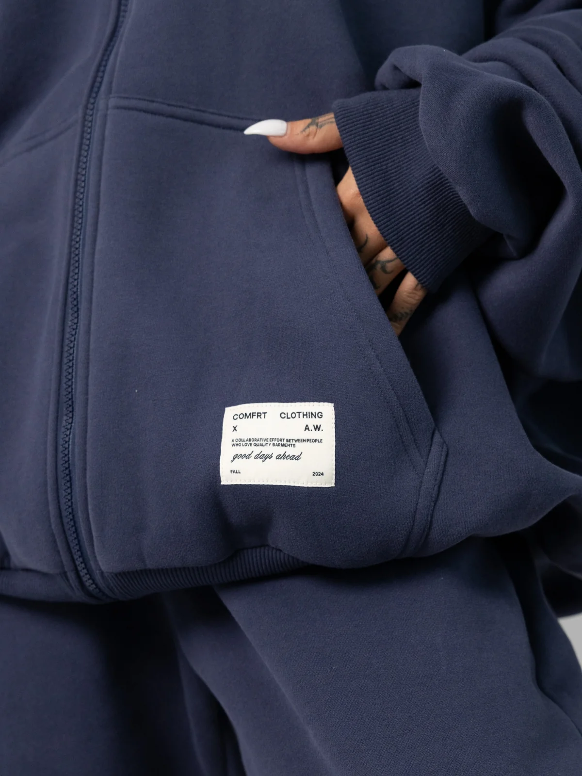 Affirmation Zip Hoodie - Pre-Order - Image 19
