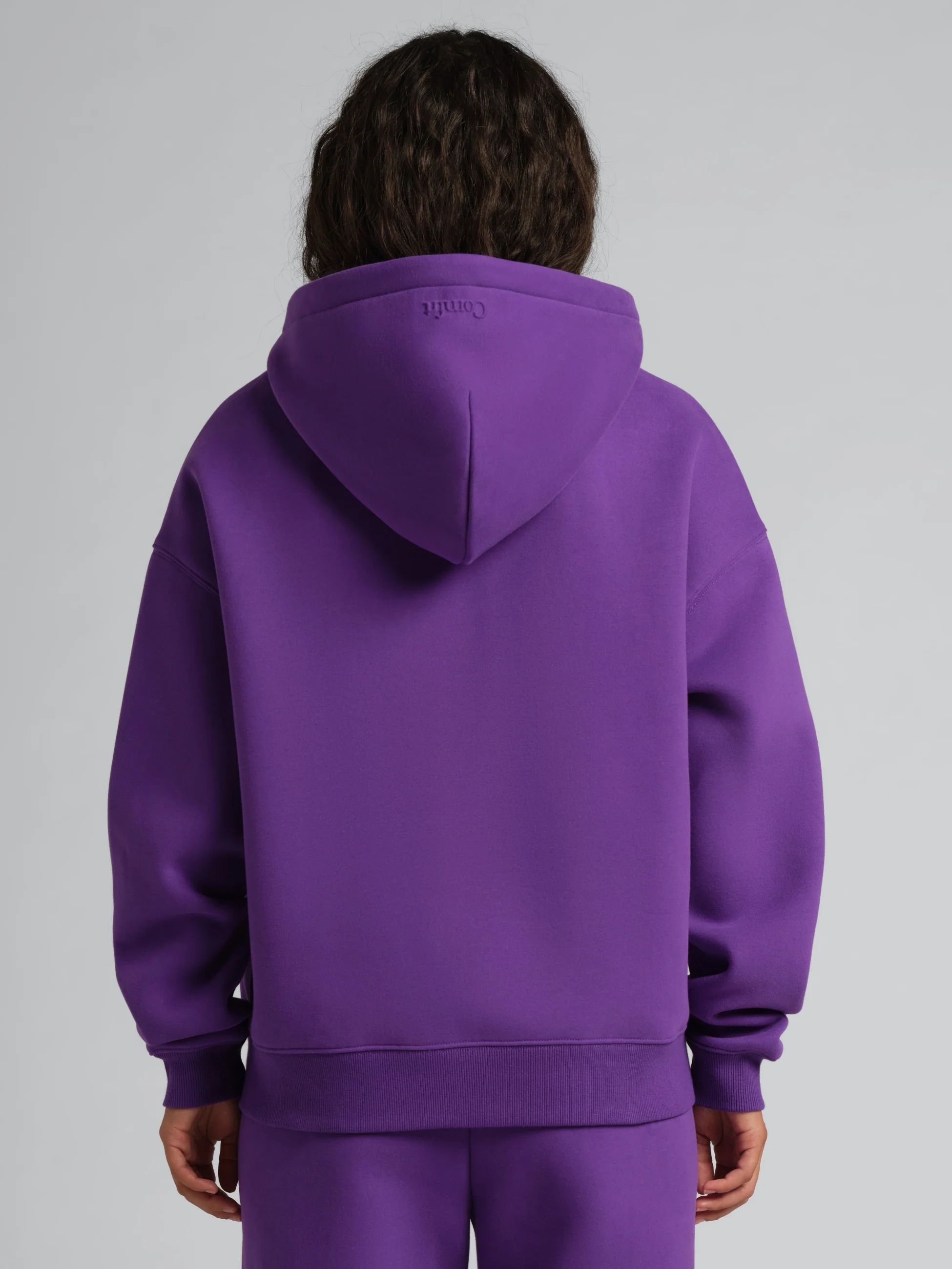 Basic Crop Zip Hoodie - Image 33
