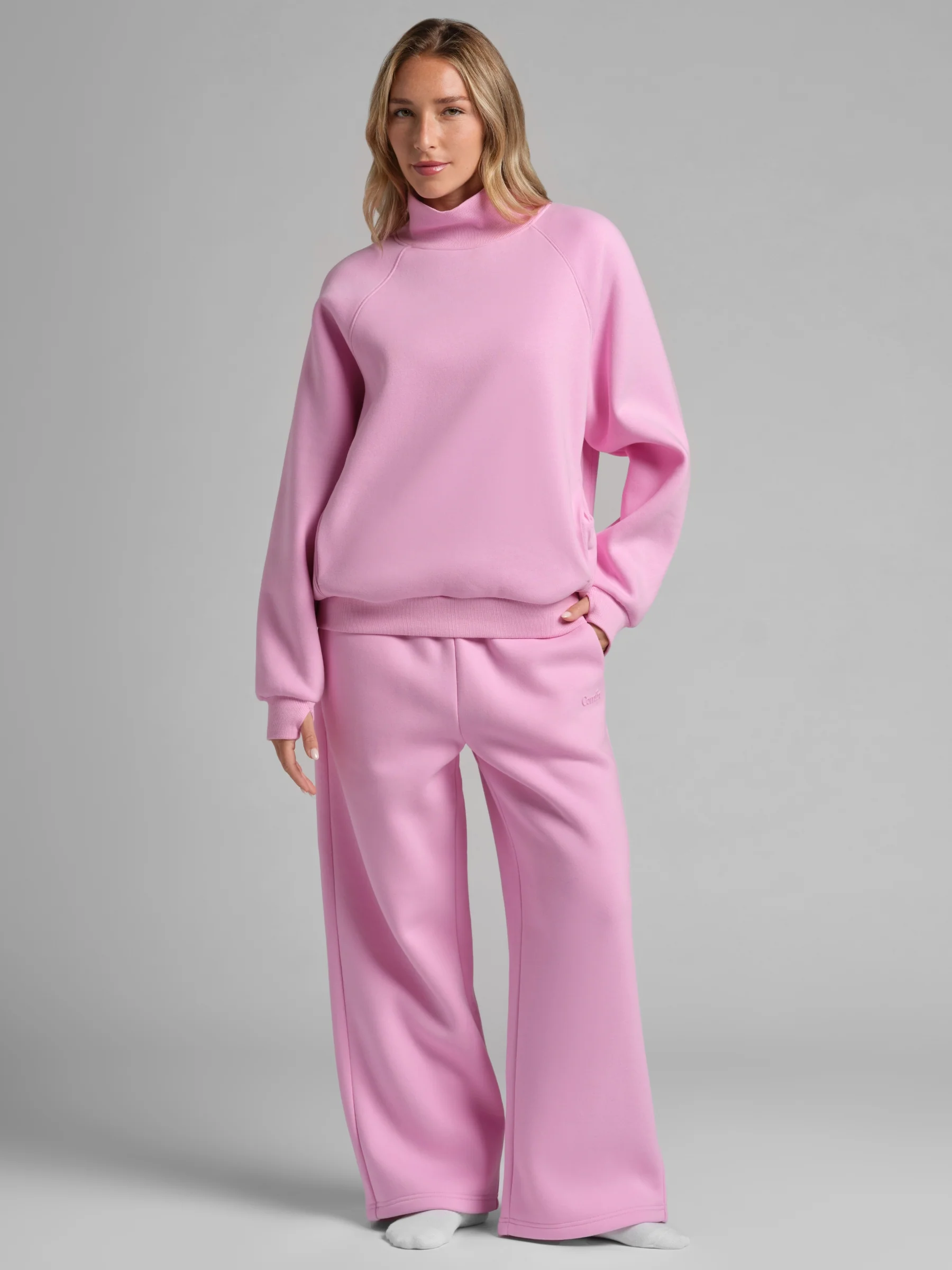 Basic Wide Leg Sweatpants - Image 20