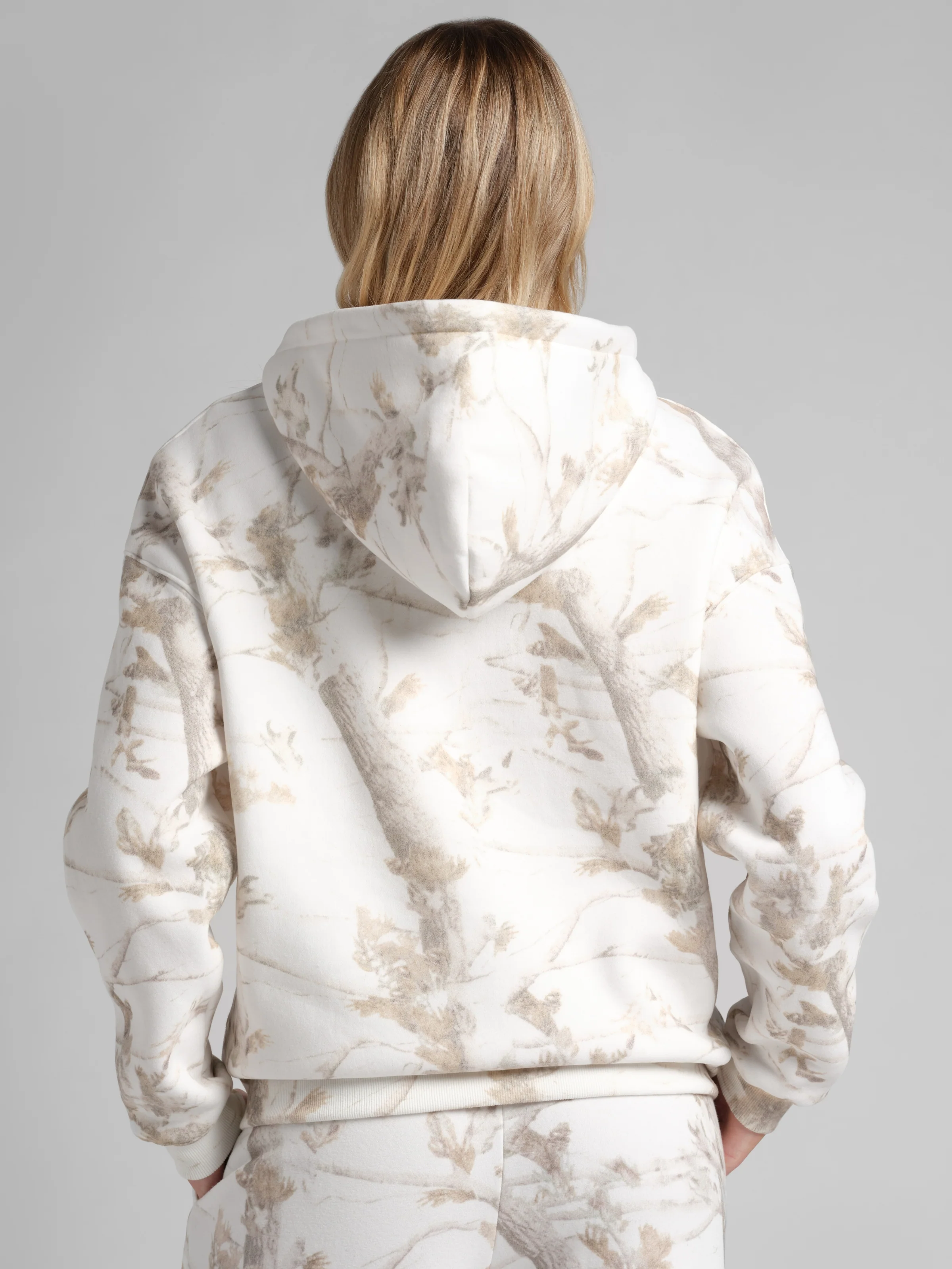 Camo Crop Zip Hoodie - Image 9
