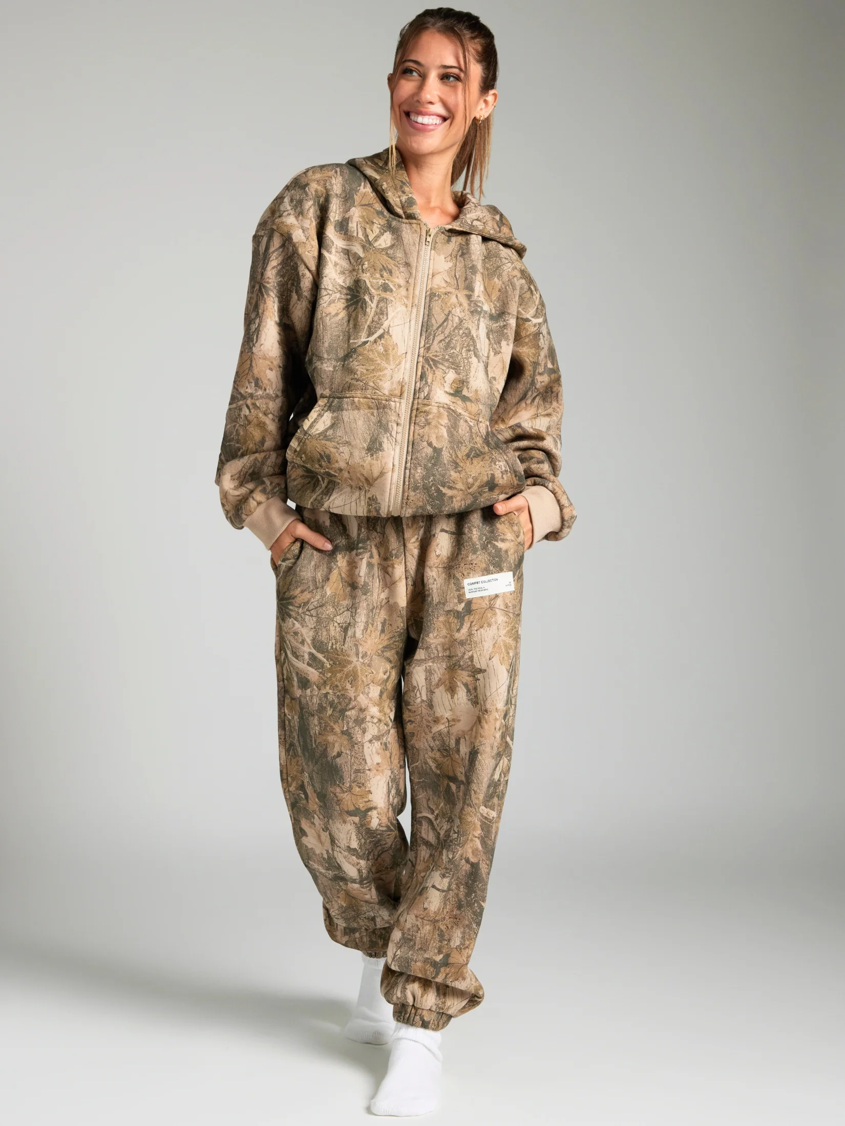 Camo Zip Hoodie - Image 2