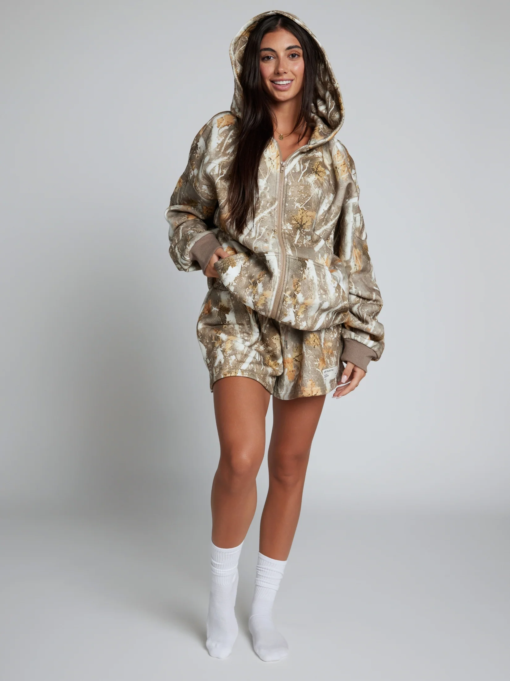 Camo Zip Hoodie - Image 9
