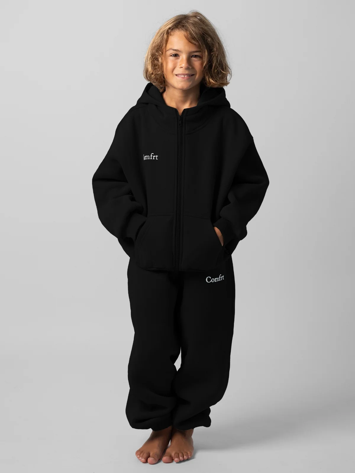 Cloud Zip Kids Hoodie - Image 22
