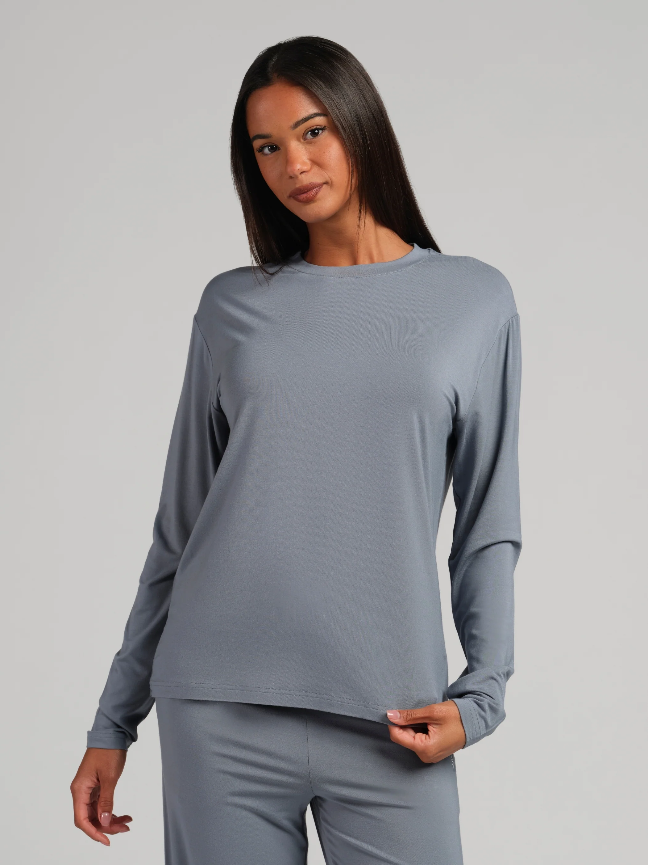 Cloud Lounge Long Sleeve Tee - Image 81
