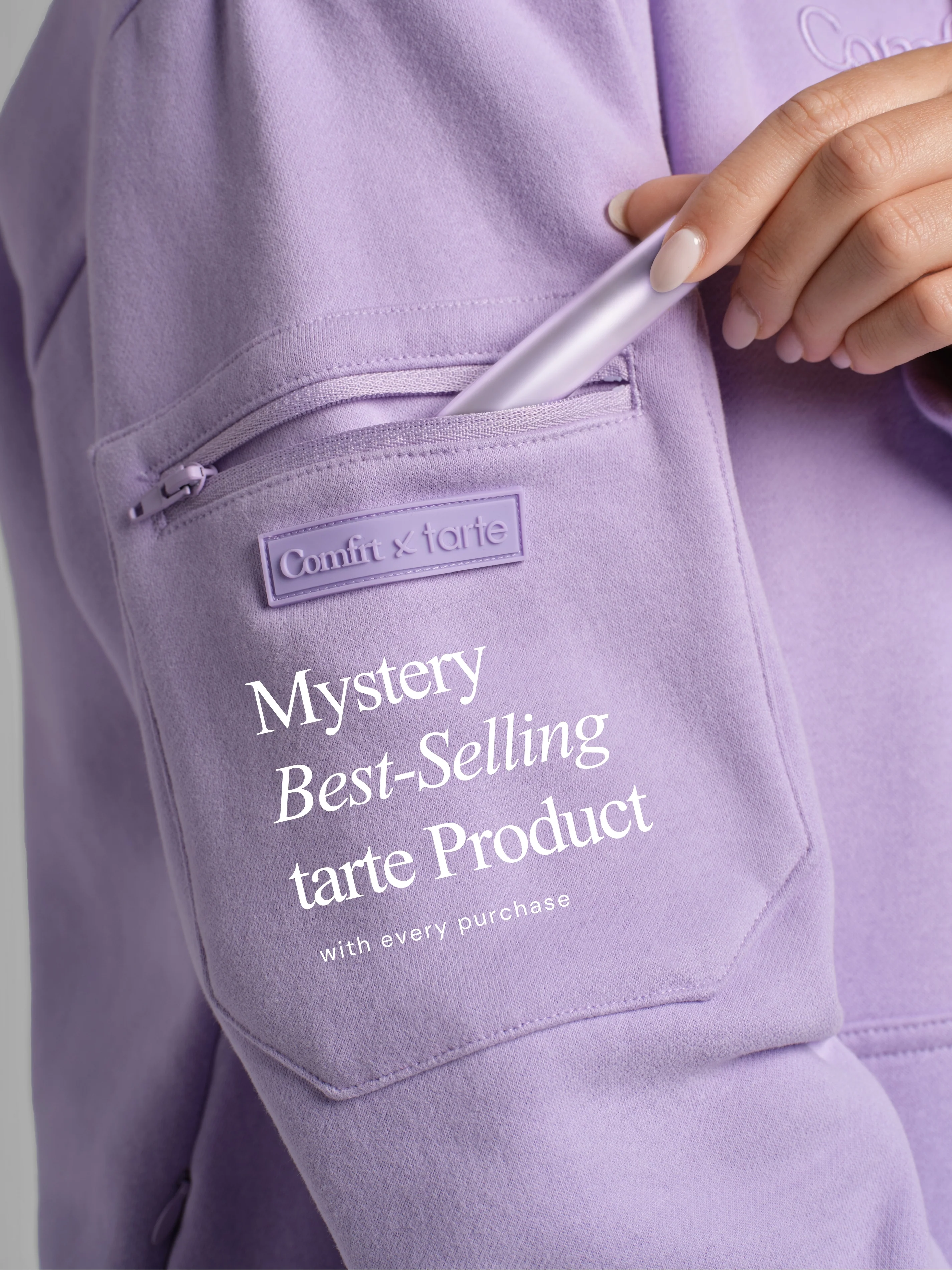 Comfrt x tarte Airplane Mode Travel Hoodie - Image 2