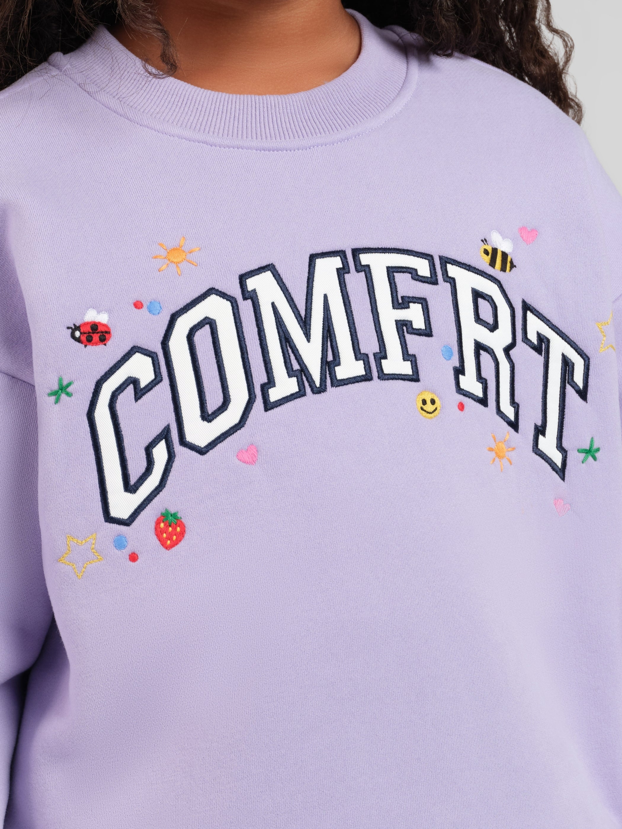 Varsity Kids Applique Crew - Image 5