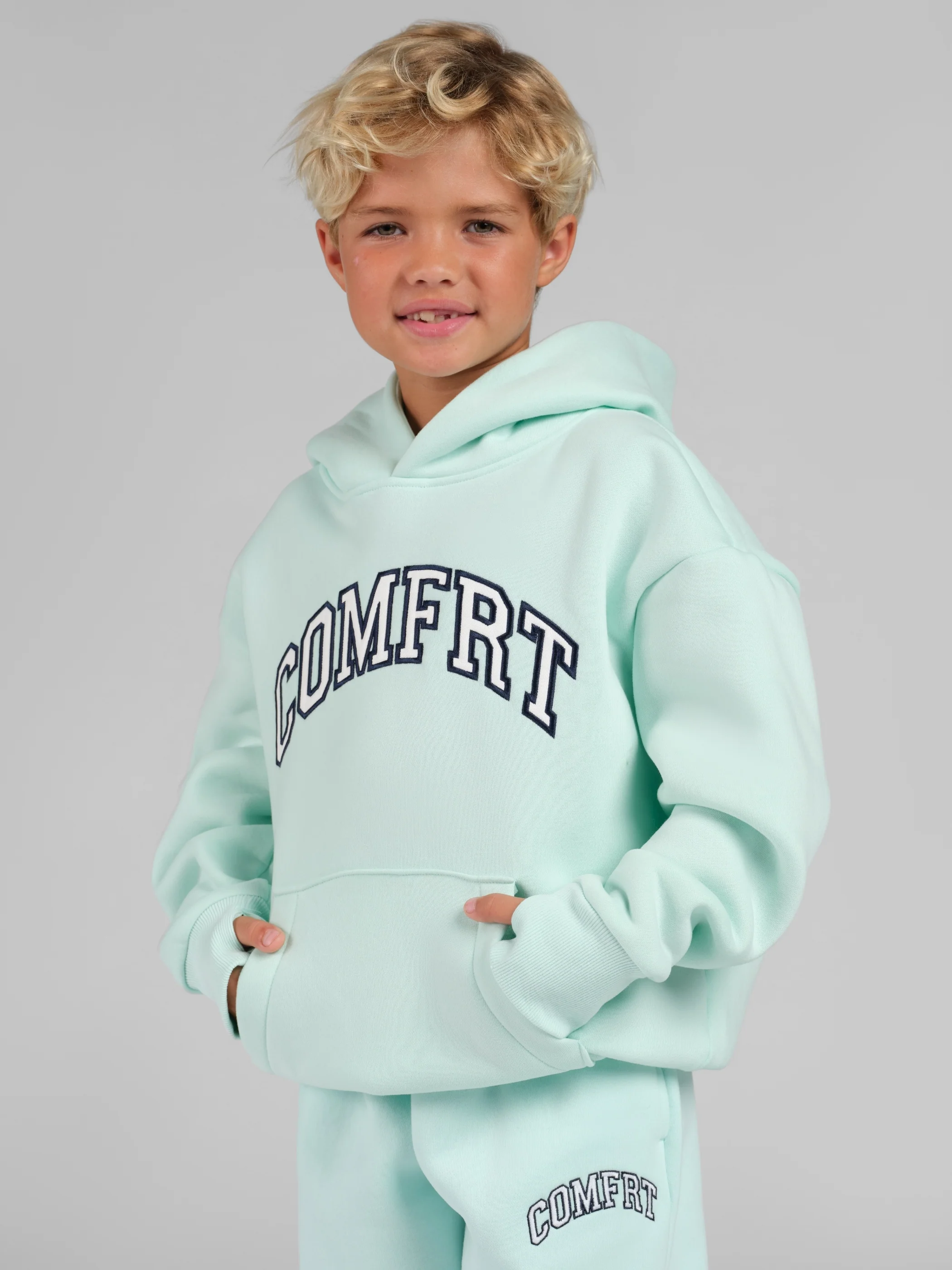Varsity Kids Applique Hoodie - Image 4