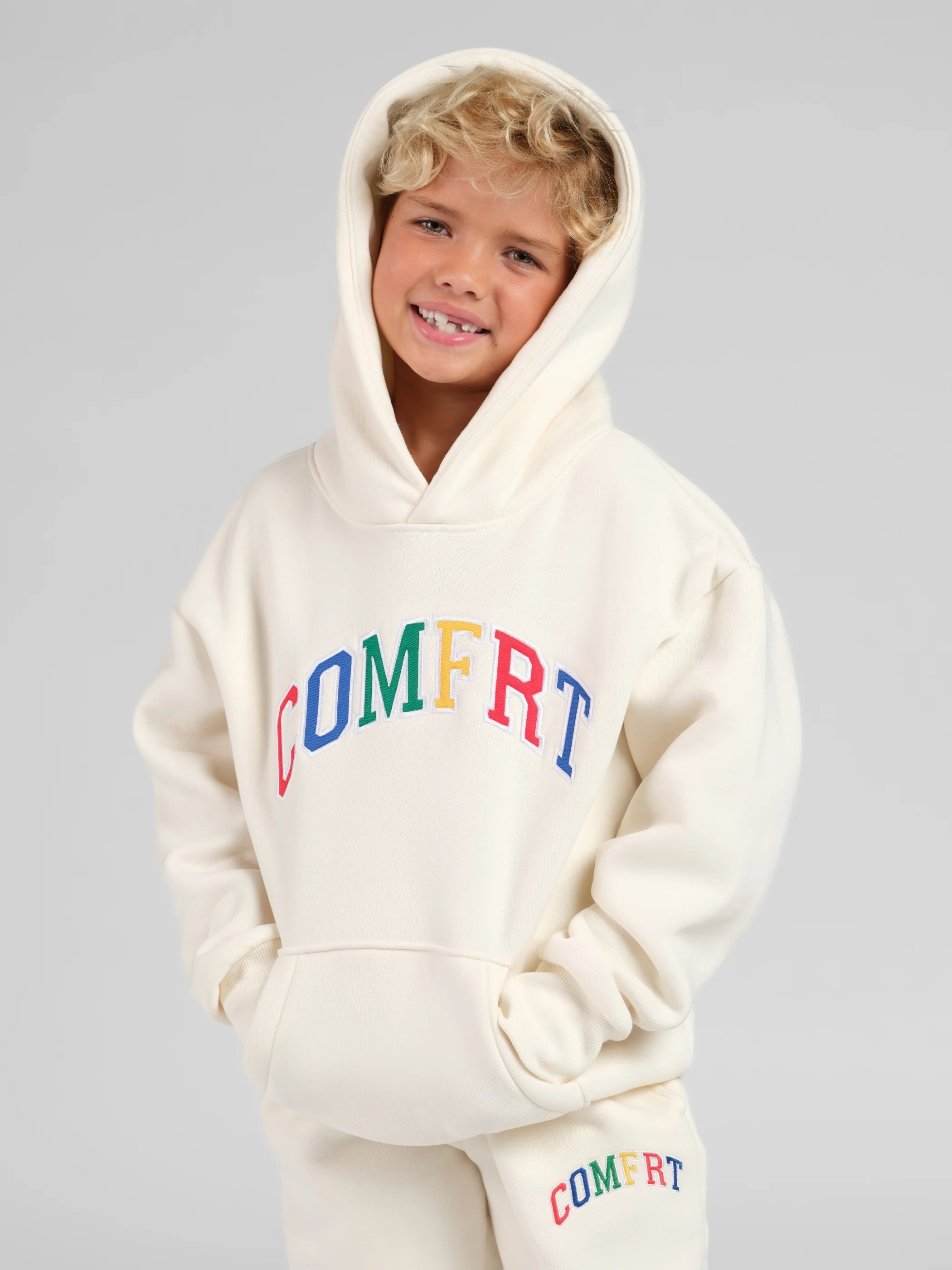 Varsity Kids Applique Hoodie - Image 7