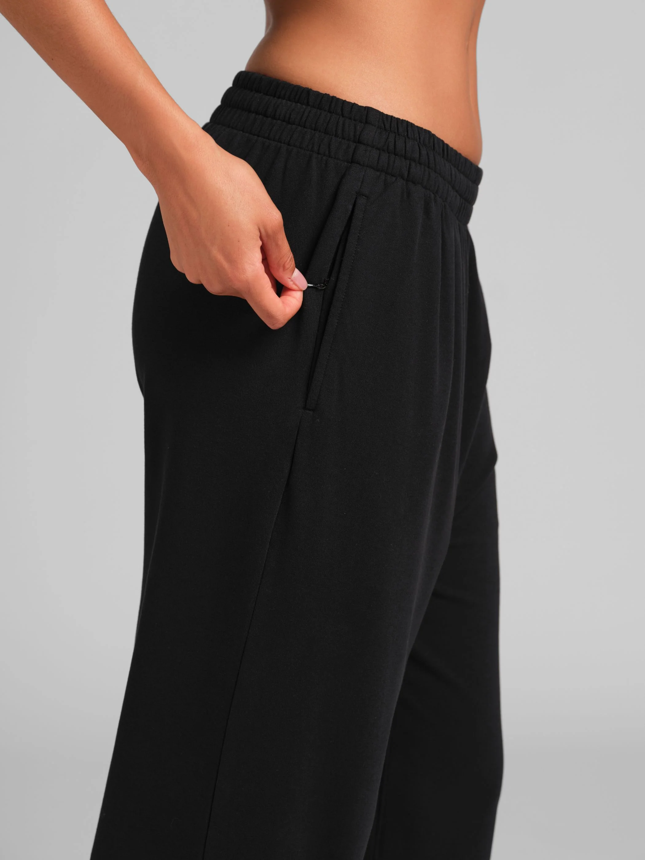 Luxe Terry Lightweight Straight Leg Pants - Image 9