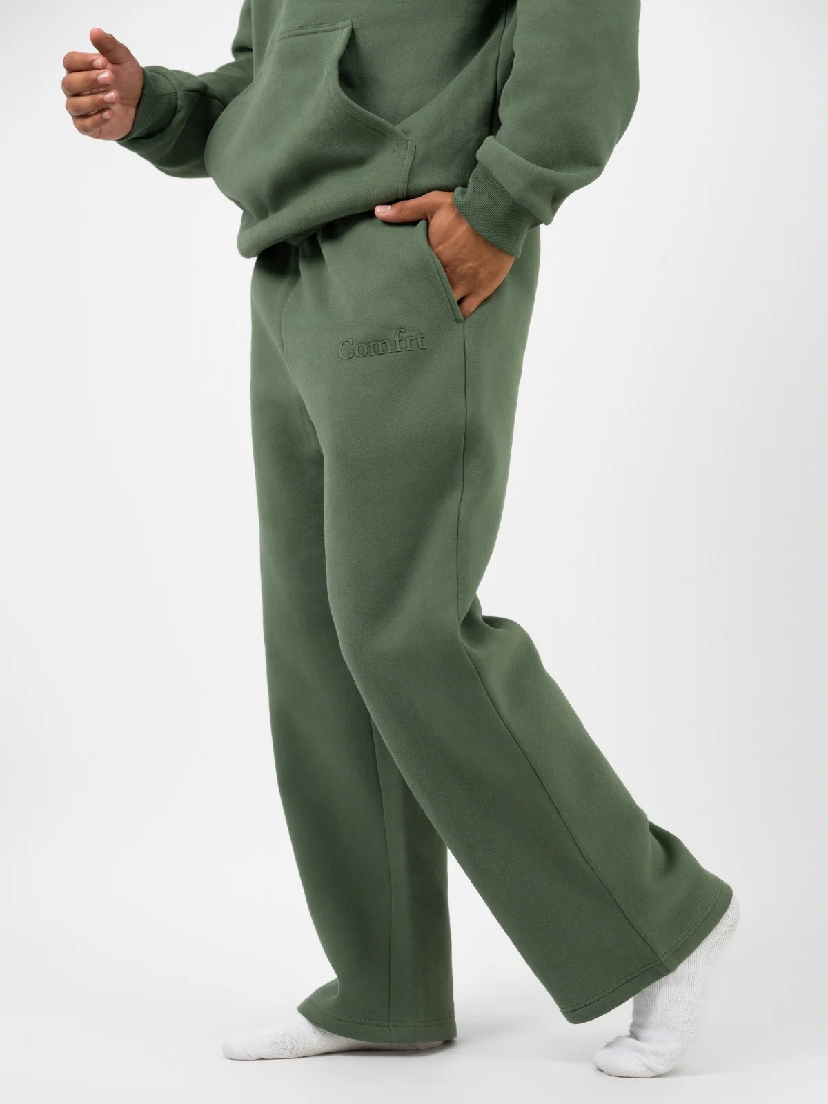 Minimalist Straight Leg Sweatpants - Image 6