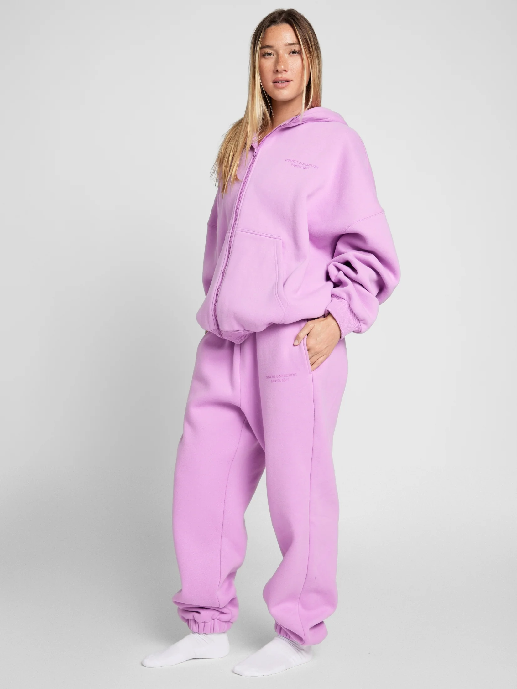 Pastel Zip Hoodie - Image 46