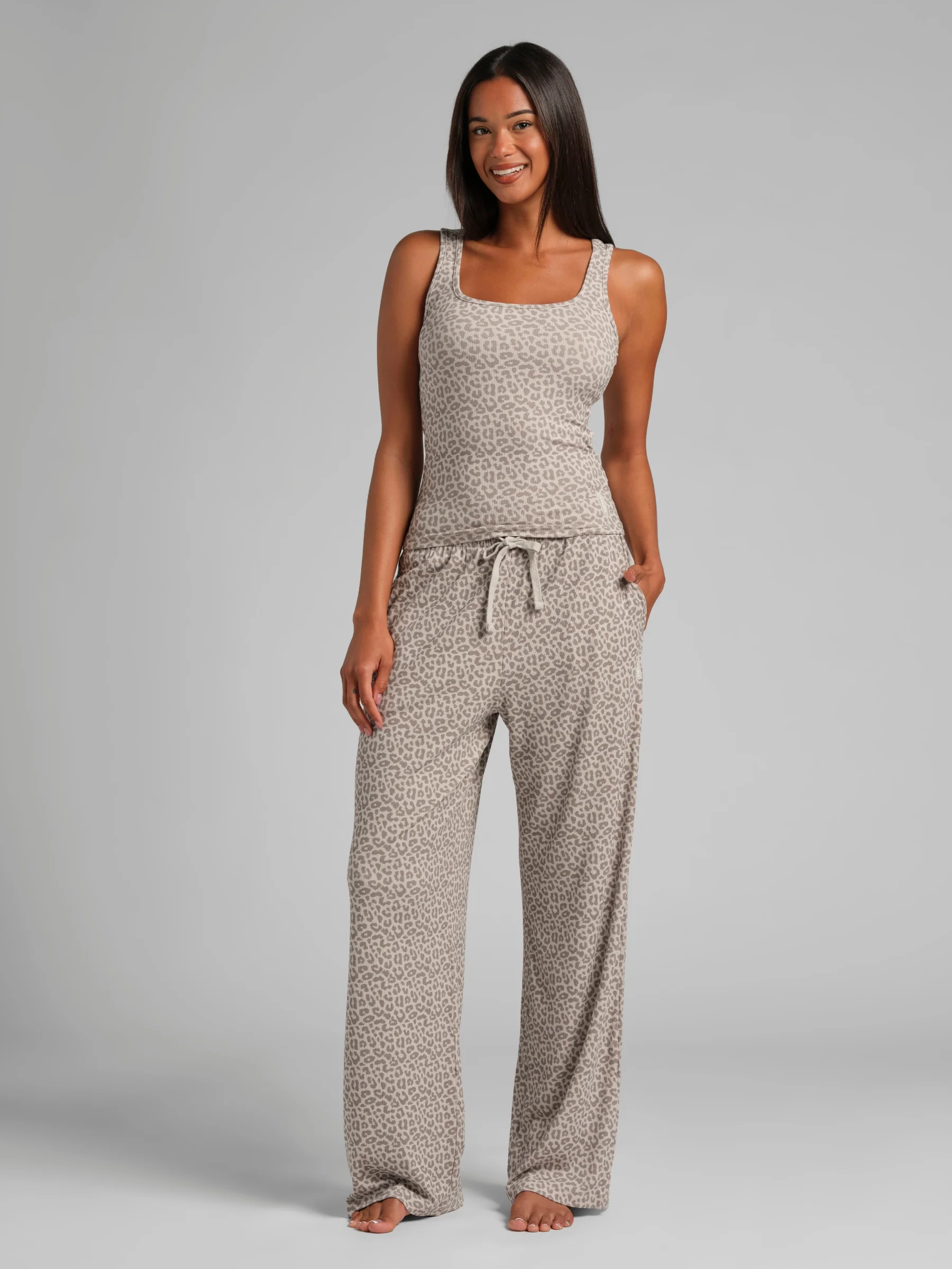Rib Contour Waist Length Tank - Image 108