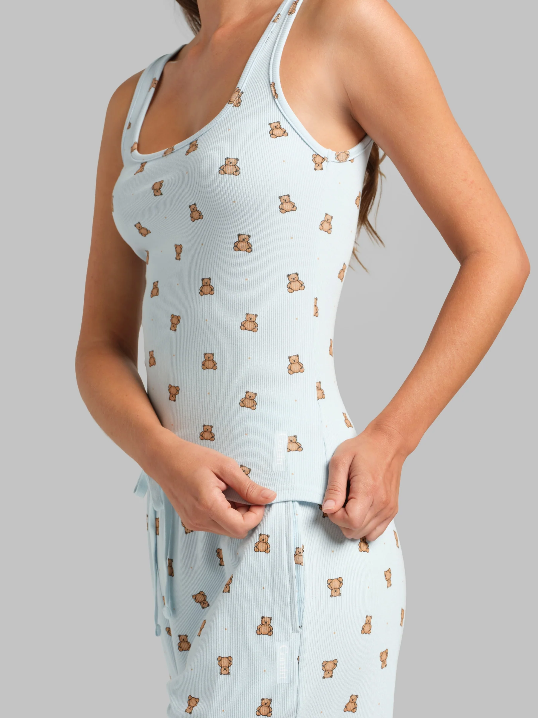 Rib Contour Waist Length Tank - Image 117