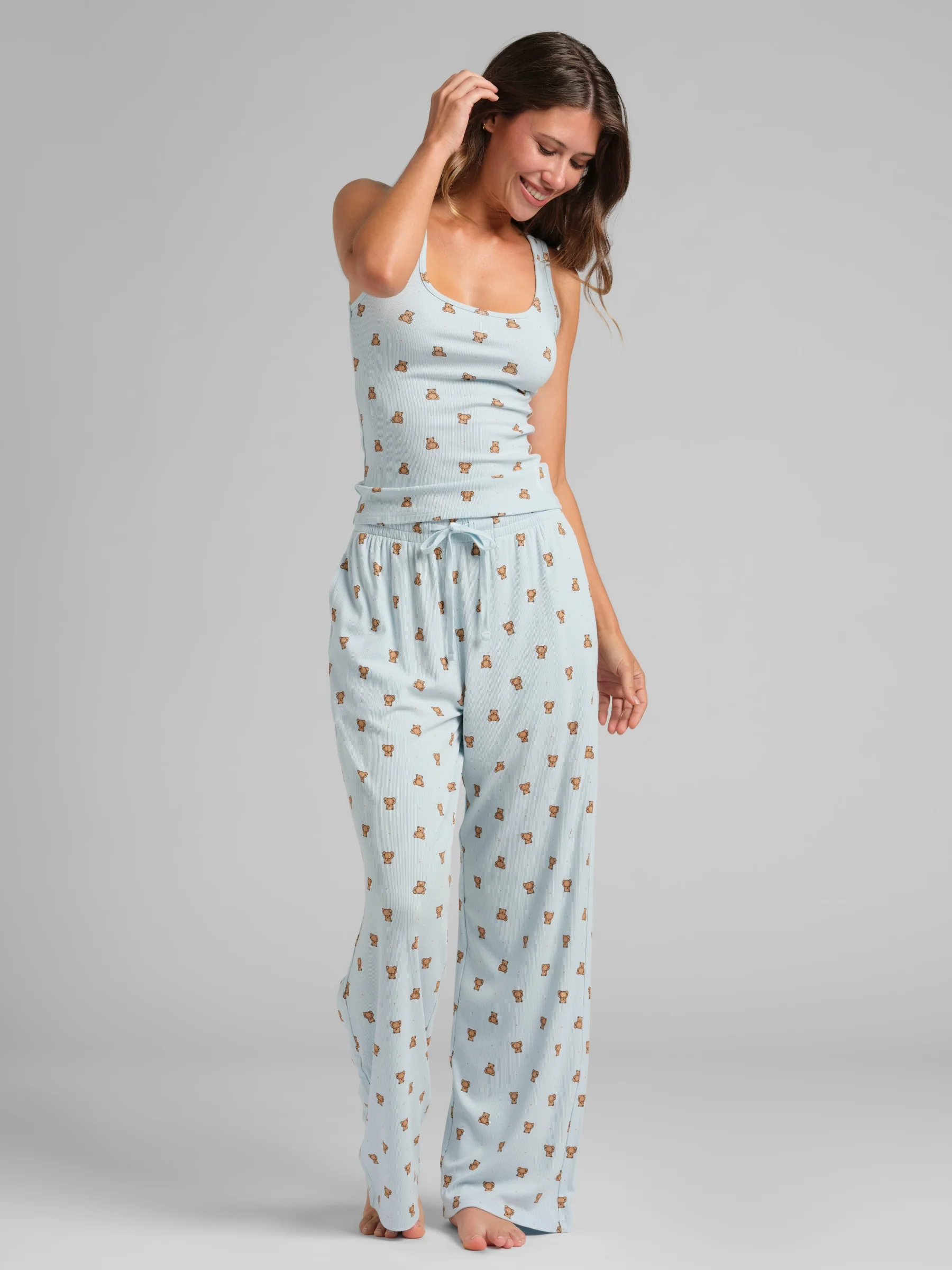 Rib Contour Waist Length Tank - Image 118