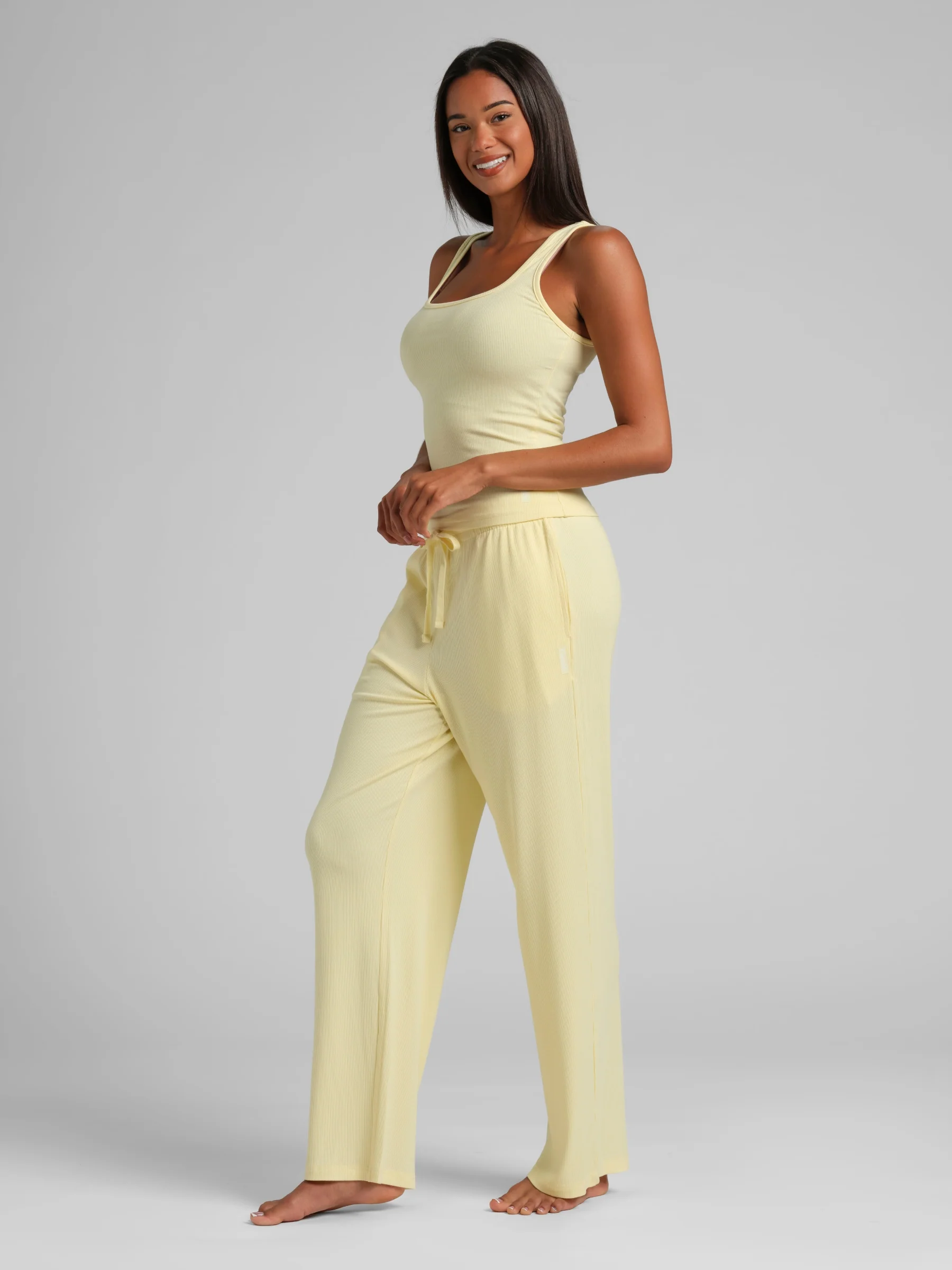 Rib Contour Waist Length Tank - Image 96