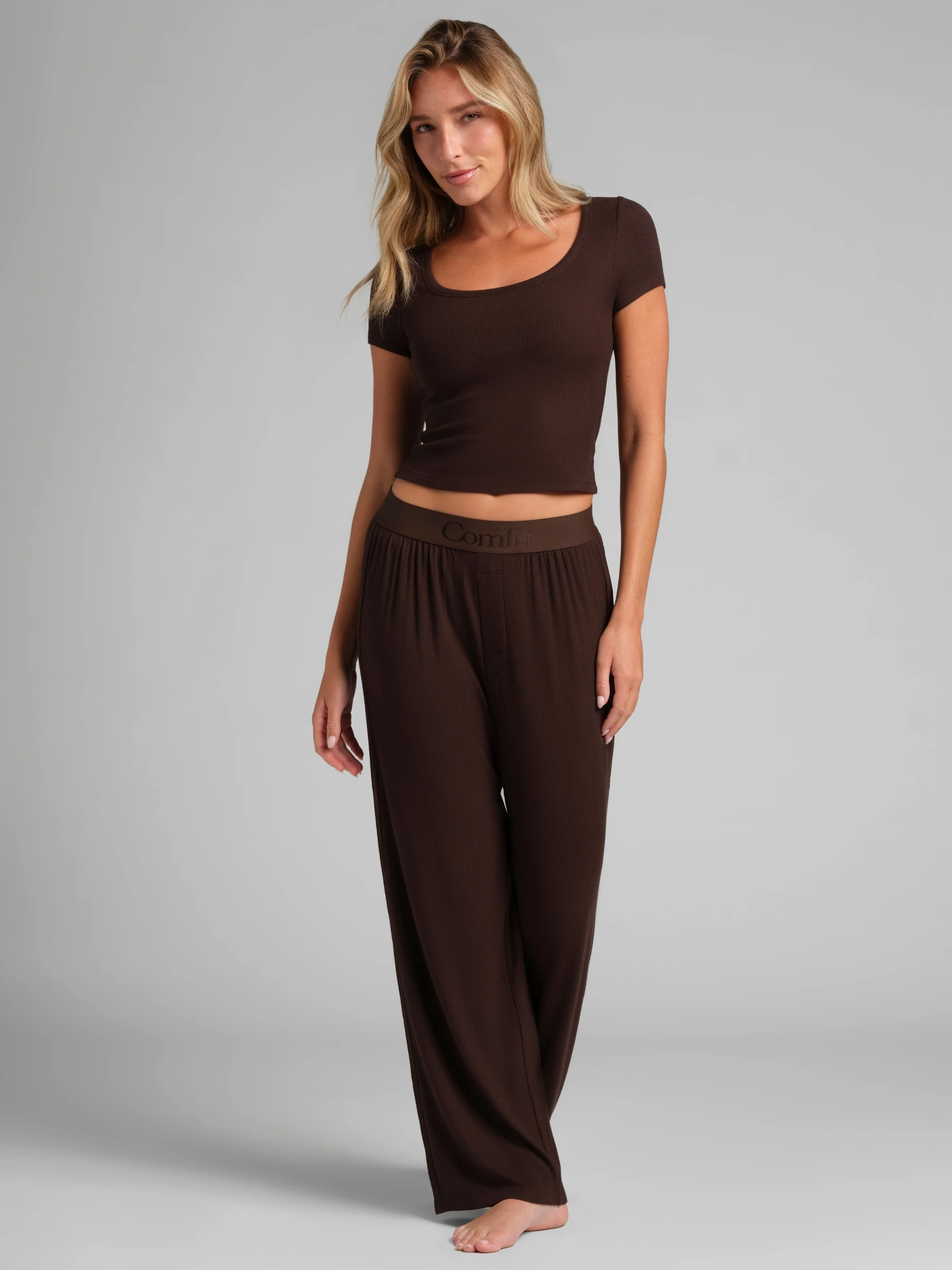 Slinky Rib Baby Tee - Image 16