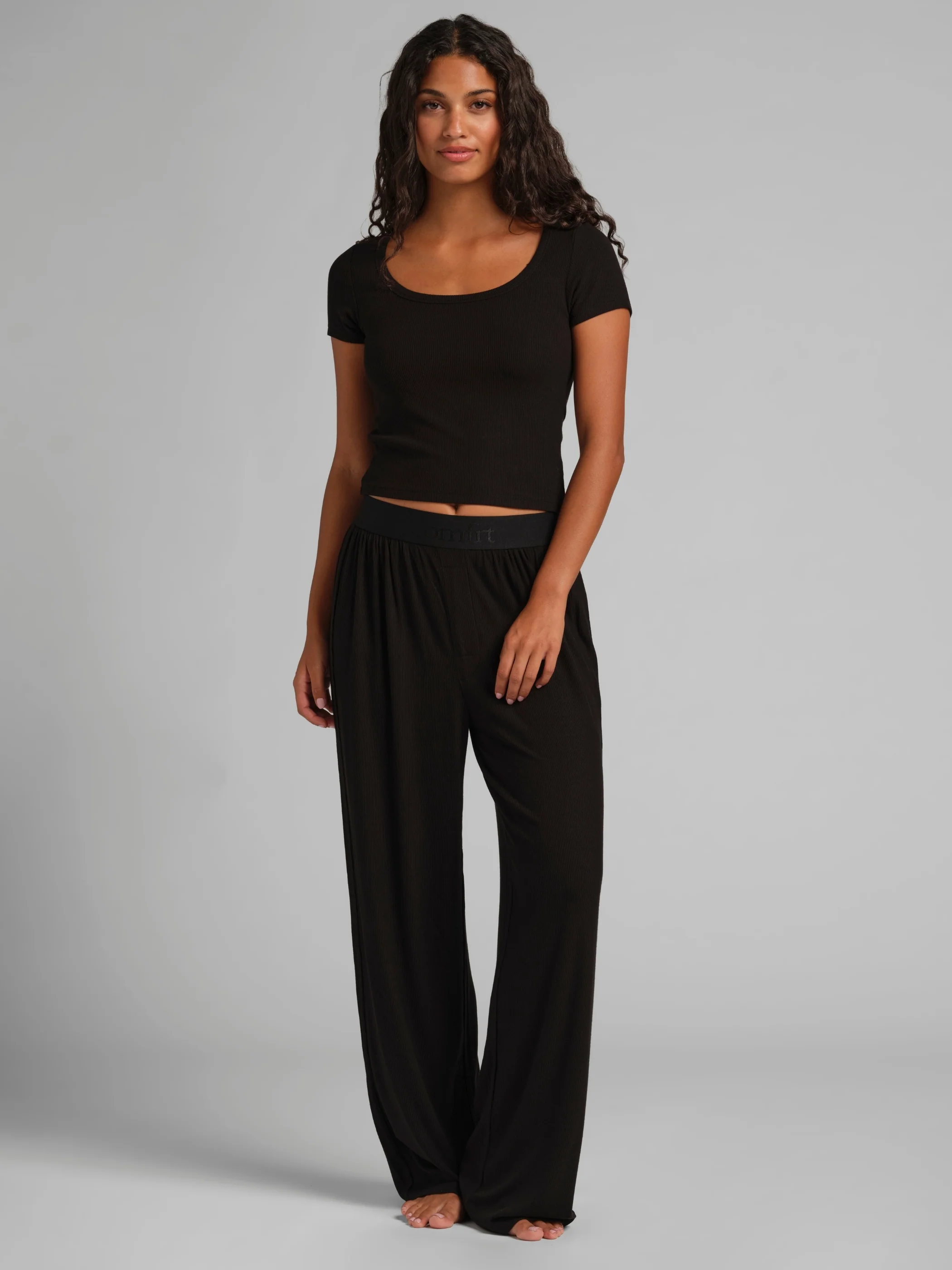 Slinky Rib Lounge Pant - Image 24