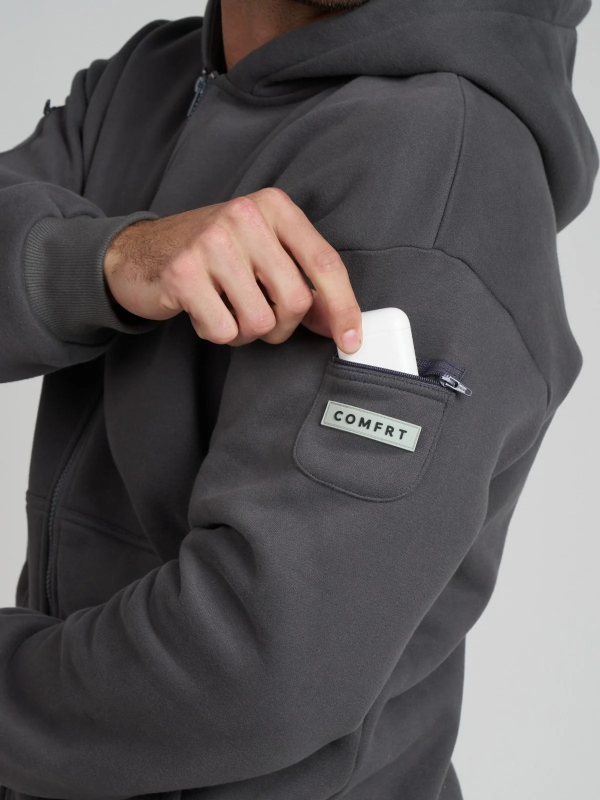 Travel Essentials Zip Hoodie - Image 10