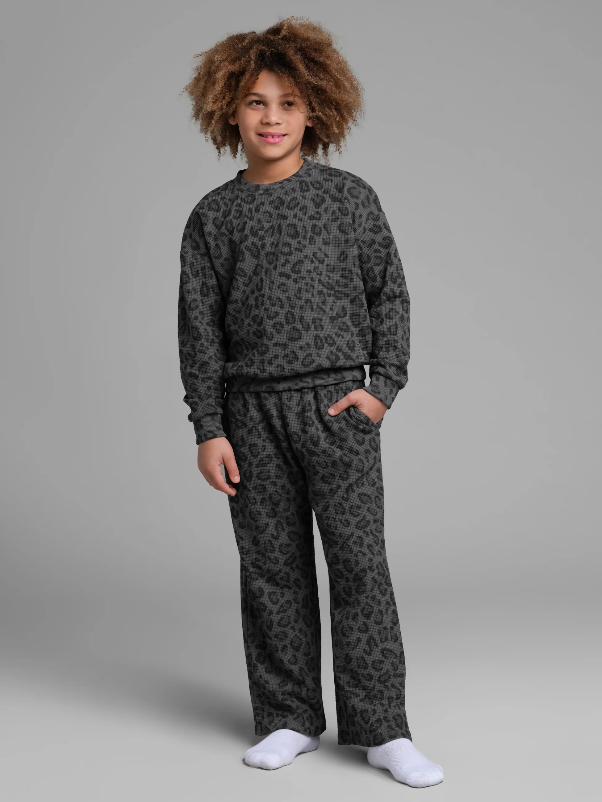 Waffle Kids Lounge Long Sleeve - Image 60